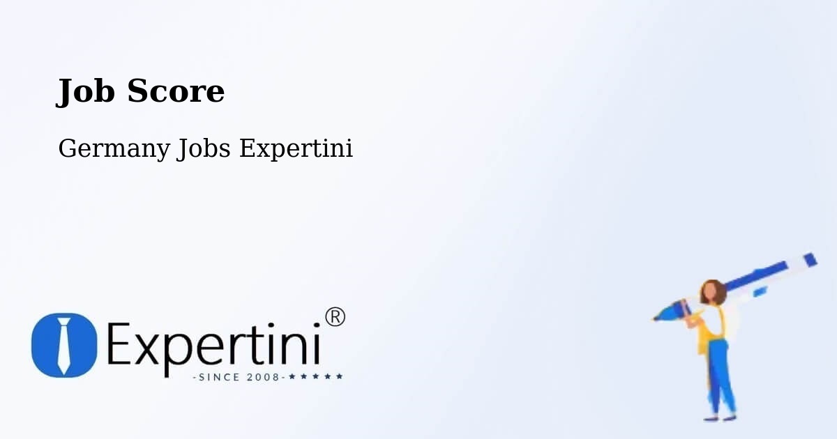 Job Score & Job Description Score Tool – Selent - Germany Jobs Expertini
